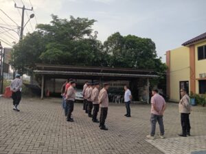 Apel Pagi Polsek Panongan Polresta Tangerang,Sebagai Bentuk Komunikasi Pimpinan Dan Anggota