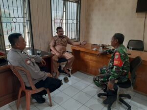 Polres Karawang, Sinergitas Duo Babin, Sambangi Staf Desa Margasari