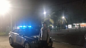 Guna Tekan Kriminalitas Jalanan Personil Polsek Mauk Rutinkan Patroli Malam
