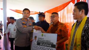 Kapolres Karawang Hadiri Lounching Kampung Kerukunan