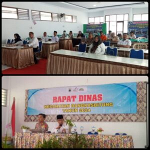 Kapolsek Rangkasbitung Polres Lebak Menghadiri Rapat Dinas Tingkat Kecamatan Rangkasbitung