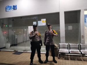 Cegah Kriminalitas Dan Gangguan Kamtibmas, Anggota Polsek Cipanas Polres Lebak Patroli Obyek Vital