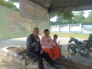 Bhabinkamtibmas Polsek Rangkasbitung Polres Lebak Sapa Tokoh Masyarakat