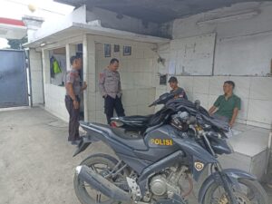 Bhabinkamtibmas Polsek Rangkasbitung Polres Lebak Sambangi Satpam Dan Karyawan PT.Masoli