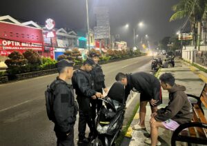 Sat Samapta Polres Cilegon patroli antisipasi bajing loncat dan kejahatan lainnya