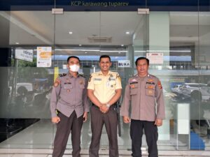 Polres Karawang, Polisi Genjot Patroli Perbankan di Jalan Tuparev