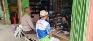 Bhabinkamtibmas Polsek Ciwandan Polres Cilegon Bincang-Bincang Situasi Kamtibmas