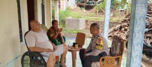 Bhabinkamtibmas Polsek Ciwandan Polres Cilegon Bangun Komunikasi Dengan Tokoh