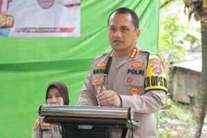 Kapolresta Tangerang Resmikan Sumur Bor Untuk Masyarakat