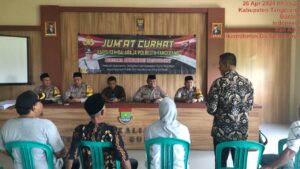 Polsek Balaraja Gelar Jumat Curhat di Desa Kaliasin Kecamatan Sukamulya