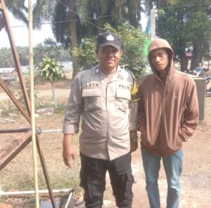 Kegiatan Bhabinkamtibmas Polsek Cileles Polres Lebak Ajak Warga Wujudkan Situasi Kamtibmas Yang Aman Kondusif