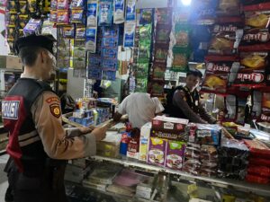Cegah Aksi Kejahatan,Unit Patroli Satsamapta Polres Serang Gelar Patroli KRYD