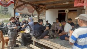 Untuk menjaga kamtibmas Personil Polsek Cilegon Polres Cilegon melaksanakan patroli sambang