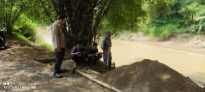 Sampaikan Pesan Kamtibmas Secara Humanis, KaSPKT 3 Polsek Cimarga Polres Lebak Cek Sambangi Warga