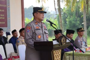 Sat Binmas Polres Lebak Laksanakan Diklat Pramuka Saka Bhayangkara di Ponpes Latanza 2 Rangkasbitung