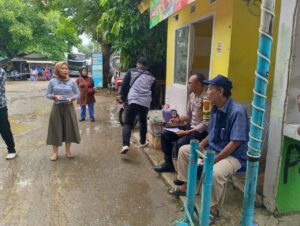 Anggota Polsek Cinangka Patroli di area Destinasi Wisata