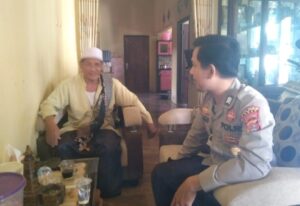 Bhabinkamtibmas Polsek Malingping Polres Lebak Pererat Tali Silaturahmi Dengan Tokoh Agama