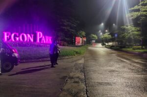 Rutinitas Mencegah kriminalitas Malam hari!!! Polsek Cibeber Polres Cilegon Polda Banten lakukan BLUE PATROL malam hari