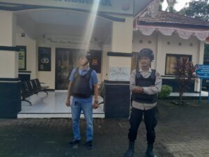 Jalankan Sispam Mako Polsek Mancak Polres Cilegon