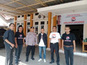 Anggota Polsek Rangkasbitung Polres Lebak Sambangi Pengurus Ormas Banten Lebak Bersatu