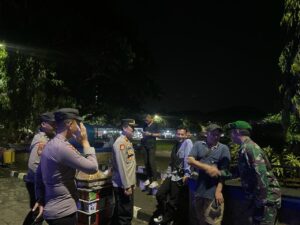 Kapolsek Rangkasbitung Polres Lebak Sapa Warga Masyarakat Berikan Himbauan Kamtibmas
