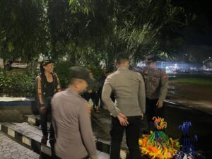 Kapolsek Rangkasbitung Polres Lebak Berikan Himbauan Kamtibmas Ke Penjual Mainan