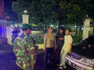 Temui Anak Anak Remaja Kapolsek Rangkasbitung Polres Lebak Sampaikan Pesan Kamtibmas