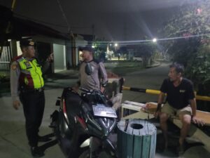 Polres Karawang, Maraknya Kejahatan Perbankan Polsek Kotabaru Laksanakan Patroli Perbankan