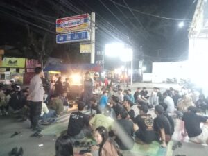 Polres Karawang, Patroli KRYD Gabungan Sasar Tempat Rawan Guantibmas dan Tongkrongan Anak Muda