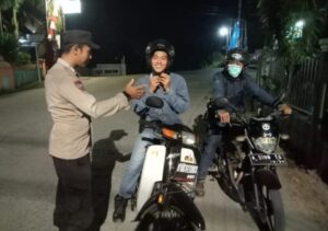 Personil Polsek Ciwandan Polres Cilegon Laksanakan KRYD Minimalisir Tindak Kejahatan