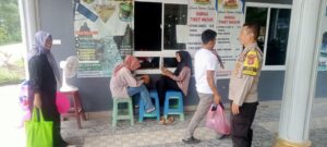Menjaga Harkamtibmas, Personel Polsek Mancak Polres Cilegon Laksanakan Sambang dan Kunjungan