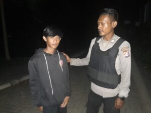 Antisipasi 3C (Curat, Curas, Curanmor), Gank Motor, Polsek Mancak Polres Cilegon Polda Banten laksanakan Patroli Mobile Blue Light dan Dialogis di kewilayahan Kec. Mancak