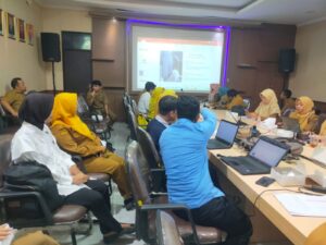 Personil Satuan Reserse Kriminal (Satreskrim) Polres Serang menghadiri Rapat Evaluasi Pelaksanaan Kegiatan Kabupaten/Kota Layak Anak