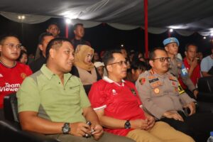 Harmoni Persatuan: Tangerang Meriahkan Nobar Semifinal AFC U23 Asian Cup dengan Semangat!