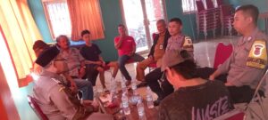 Personil Polsek Ciwandan Polres Cilegon Sambang Bersama 3 Pilar