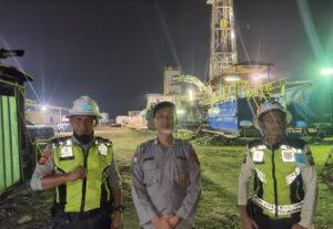 Polres Karawang, Anggota Patroli Kontrol Kamtibmas di Kawasan Pertamina BBS A4