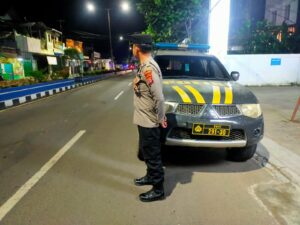 Cegah C3,Anggota Polsek Rangkasbitung Polres Lebak Giat Patroli Dialogis