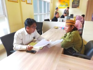 Penyidik Sat Reskrim Polresta Tangerang Menerima Konsultasi Hukum Korban Tindak Pidana