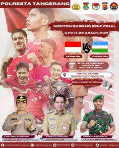 Nobar Gemilang: Tangerang Bersatu Demi Timnas Indonesia di Semi-Final AFC U23 Asian Cup!