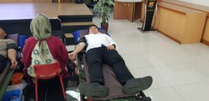 Anggota Sat Reskrim Polresta Tangerang Berpartisipasi dalam Aksi Sosial Donor Darah untuk Masyarakat