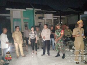 PJ Bupati Tangerang ANDI ONI P., M.Si kunjungi Perum Grand Harmoni2 yang terkena Musibah Banjir