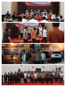 Ciptakan suasana Kondusif di Kab. Semarang, Polres Semarang gelar doa lintas agama