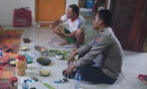 Menjaga Harkamtibmas, Personel Polsek Mancak Polres Cilegon Laksanakan Sambang dan Kunjungan