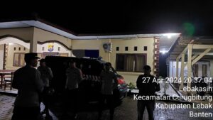 Kapolsek Curugbitung Polres Lebak Pimpin Pelaksanaan KRYD dan Patroli Gabungan Bersama Muspika