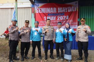 May Day, Kapolres Lebak ikuti Kegiatan Donor darah SPN Lebak dalam rangka Hari Buruh Internasional