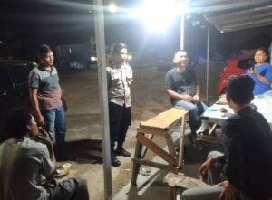 Personil Polsek Ciwandan Polres Cilegon Laksanakan KRYD Minimalisir Tindak Kejahatan