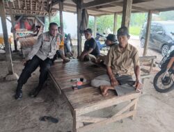 Bhabinkamtibmas Polsek Telagasari Ajak Warga Ikut Serta Kondusifkan Lingkungan