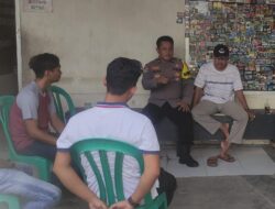 Berantas Judol, Personil Bhabinkamtibmas Himbau pemuda jauhi Judi Online