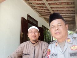 Kapolsek Cilograng AKP Asep lakukan kunjungan kepada tokoh agama