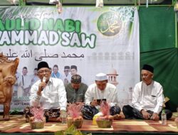 Pelataran Masjid Al-Baitsu Dipadati Warga, Chusnul Dhihin: Maulid Manifestasi Kita Meneladani Akhlak Rasulullah SAW